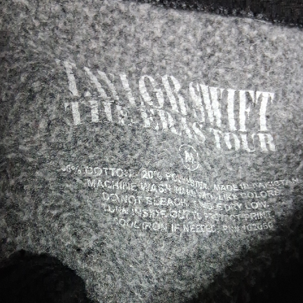 Taylor Swift Black Joggers - Picture 3 of 4